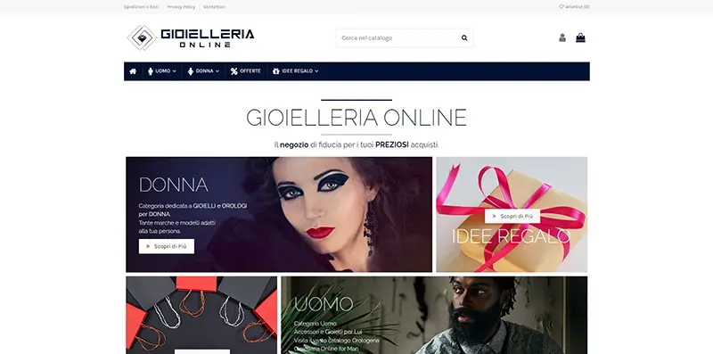 Immagine Negozio Gioielleria Online
