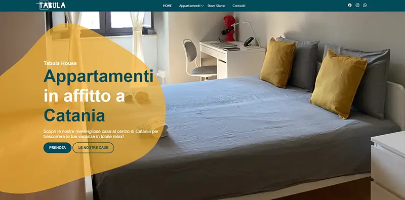 Sito Web Tabula House